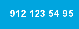 912 123 54 95